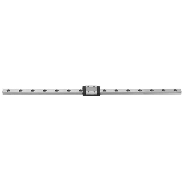 Linear Rail Guide MGN9 Linear Rail with Black Carriage Block, CNC Rail for Automation Equipment
