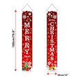 thumbnail image 3 of Shiyou-Banderole de Noël, Bannière Bonne Année pour Réveillon, Panneau de Porche pour Décoration Intérieure Extérieure Jardin Fête Noël, 3 of 4