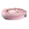 thumbnail image 4 of USA Made Robertson Round Dog Bed - Luxurious Plush Pet Bed - Pike's Brand - Pet bed for Big and Little Dogs (Blue), 4 of 5