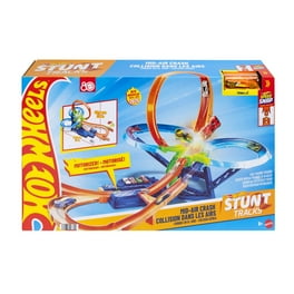 ミニカー Hot Wheels Spiral Speed Crash Hot Wheels Action Spiral Speed Race & Crash Track Set with