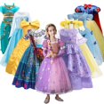 thumbnail image 2 of Disfraz de Blancanieves para niños, Cenicienta, Rapunzel, Elsa, Bella, niña, Halloween, Navidad, Carnaval, vestido de princesa, vestido de noche Fivean unisex, 2 of 2