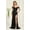 Black, variant on RQ8111 Juniors Womens Sheer Sequin Beaded Long Pageant Dress