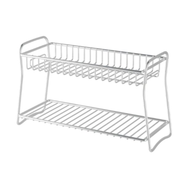 Estante para especias de 2 niveles para el hogar, organizador de especias para la cocina, organizador de jarabe de café, barra de café 39.9CMX16CMX18.5CM