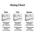 thumbnail image 3 of SHANNA Duvet Cover Set, Queen Size 3 Piece Bedding Set with 2 Pillowcases, 3D Comfortable & Breathable Home Bedding Set, 3 of 8