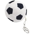 thumbnail image 5 of Llavero de pelota de fútbol de peluche llavero relleno llavero de llave de llave de pelota deportiva mochila, 5 of 5