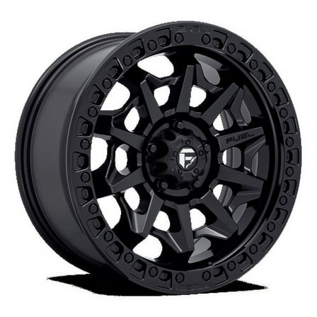 Fuel 1PC Aluminum Rim D694 COVERT 18X9in Matte Black Finish, D69418907545