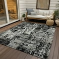thumbnail image 6 of Addison Rugs Chantille Indoor/Outdoor Transitional Abstract Black Washable Rectangle Rug, 10' x 14', 6 of 6