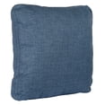 thumbnail image 2 of Cojin decorativo Zita cuadrado grande Set de 4 Azul Denim, 2 of 3