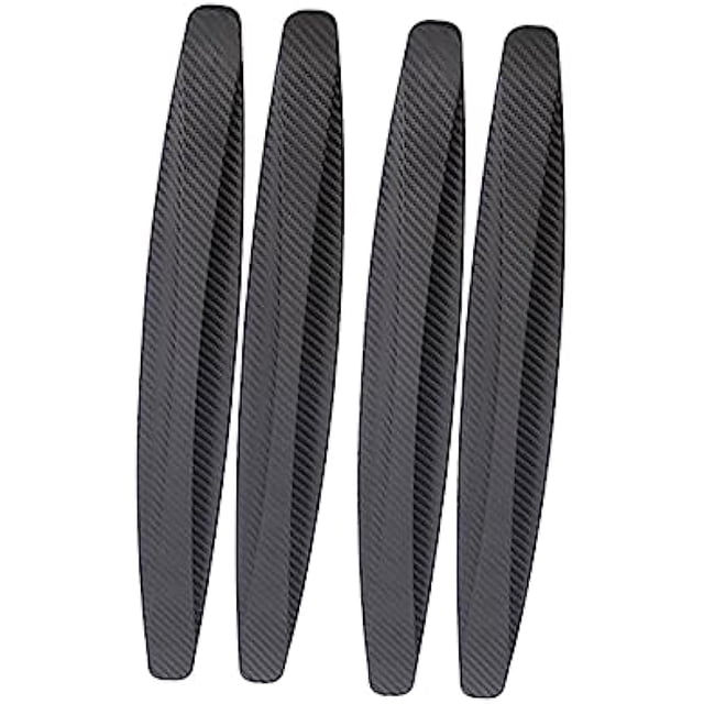 4pcs Car Bumper Protector Edge Protector Car Door Dent Protector Car Door Strip Car Door Edge Black Car Door Bumper Car Door Protectors Car Anti-Collision Sticker Decorate
