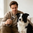 thumbnail image 6 of Pet Deshedding Comb for Cats, Self-Cleaning Undercoat Depilatory Tool, Ergonomic Grooming Brush for Shedding Control, Ideal for Daily Use at Home, 6 of 6