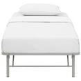 thumbnail image 5 of Modway Horizon Twin Modern Style Stainless Steel Bed Frame in Gray, 5 of 8