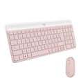 thumbnail image 1 of Logitech MK470 Combo Teclado y Mouse Inalámbricos para Windows, Receptor USB 2.4 GHz, 12 Teclas FN, Minimalista y Estilizado, para Windows 10,11 o Posterior, Funciona con Surface - Rosa, 1 of 5