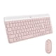 thumbnail image 1 of Logitech MK470 Combo Teclado y Mouse Inalámbricos para Windows, Receptor USB 2.4 GHz, 12 Teclas FN, Minimalista y Estilizado, para Windows 10,11 o Posterior, Funciona con Surface - Rosa, 1 of 5