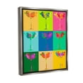 thumbnail image 4 of Stupell Industries Vivid Cocktail Abstraction Food & Beverage Painting Gray Floater Framed Canvas Art Print Wall Art, 25 x 31, 4 of 10