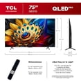 thumbnail image 3 of TELEVISION TCL 75' 4K UHD QLED HDR PRO+ TCL 75Q651G, 3 of 5