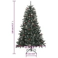 thumbnail image 2 of vidaXL Artificial Christmas Tree with Stand Green 47.2" PVC, 2 of 8