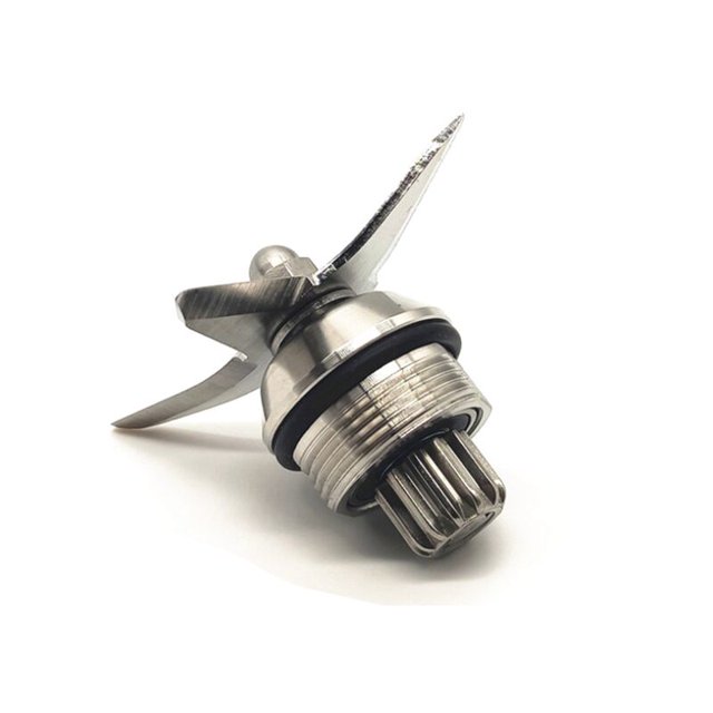 Licuadora Cuchilla de acero inoxidable de 4 hojas para licuadora Piezas de repuesto para ensamblaje de cuchillas húmedas Adecuado para hielo