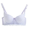 thumbnail image 2 of asdoklhq Sports Bras for Women,Women Bra Underwire Lingerie Brassiere Push Up Underwear, 2 of 3