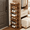 Brown, variant on LUOLUO 5-Tier Foldable Shoe Rack,Bamboo Shoe Organizer Storage for Entryway Closet,Free Standing,Brown