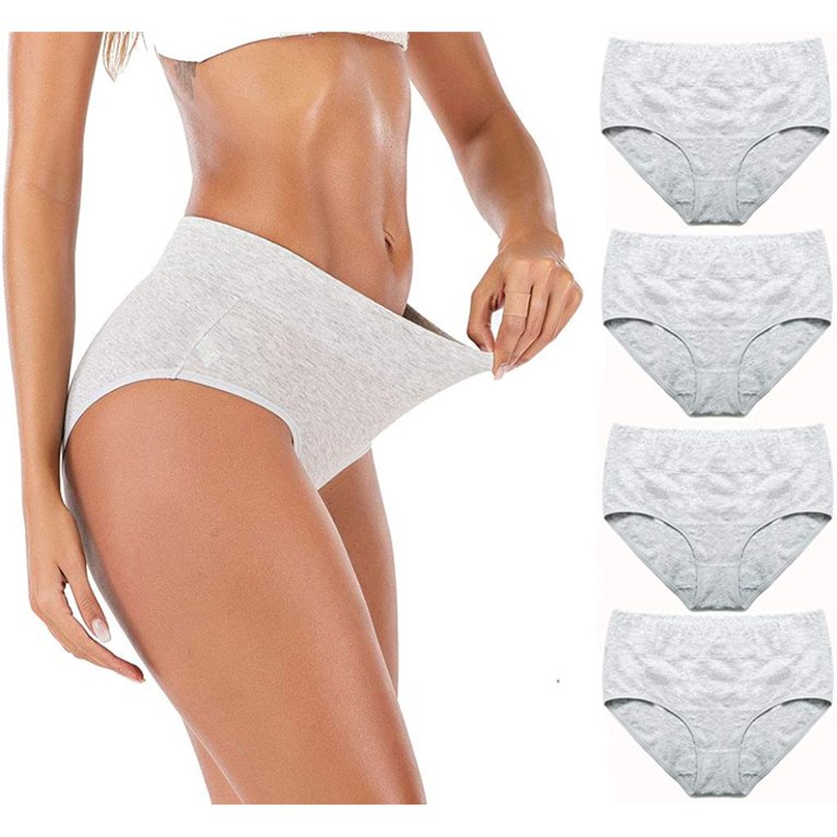 Women's Cotton Underwear Briefs Soft Breathable Full Coverage