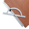 thumbnail image 3 of Stainless Steel Adjustable Angle Protractor 10-170 ° Angle Gauge Tools Stainless Steel Caliper Measuring Tools ,Woodworking Protractor, 3 of 6