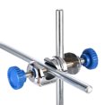 thumbnail image 4 of Unique Bargains Lab Stand Clamp Holder, Clamps Fastener Right Angle Adjustable Clamps 20mm Max Opening Silver Tone 2Pcs, 4 of 4