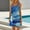 I-Blue, variant on 2025 Women's Beach Dress Bikini Vestidos Casuales Para Mujer Beachwear Coverups Casual Vacation Evening Dresses for Fall Short Summer Halter