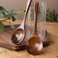 thumbnail image 4 of Wooden Spoon Bamboo Kitchen Cooking Utensil Tool Soup Teaspoon Catering Wooden Spoons Spoon Coffee Drink Stirrer Teaspoons, 4 of 11