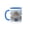 Blue/White, variant on 3drose, Tarragona Cathedral, Catalonia, Spain - Eu27 Rti0042 - Rob Tilley, 11oz Magic Transforming Mug