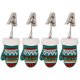 thumbnail image 1 of Pesas para mantel, colgantes para mantel, guantes de Navidad, pesas para cubierta de mesa con Clip de Metal, 4 Uds., 1 of 5