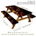 thumbnail image 3 of Ganfancp Cubremesa Picnic con Funda Beachss Set Tres Piezas Mantel Traje Elástico Paño Asiento Mesa Camping Paño Mantel Impermeable Exterior Ofertas y Liquidaciones Juego de Tres Fundas para Sillas, 3 of 6