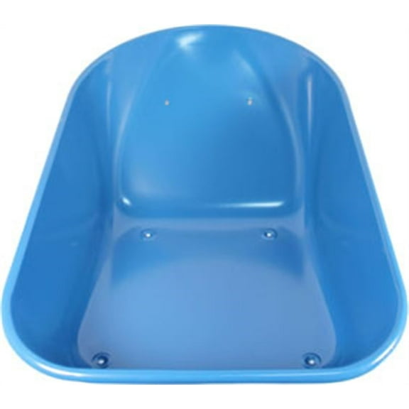 Jackson Professional Tools - M6ffbb - Wheelbarrow 6 Cu Ft Steel Flat Free Wheel, Each