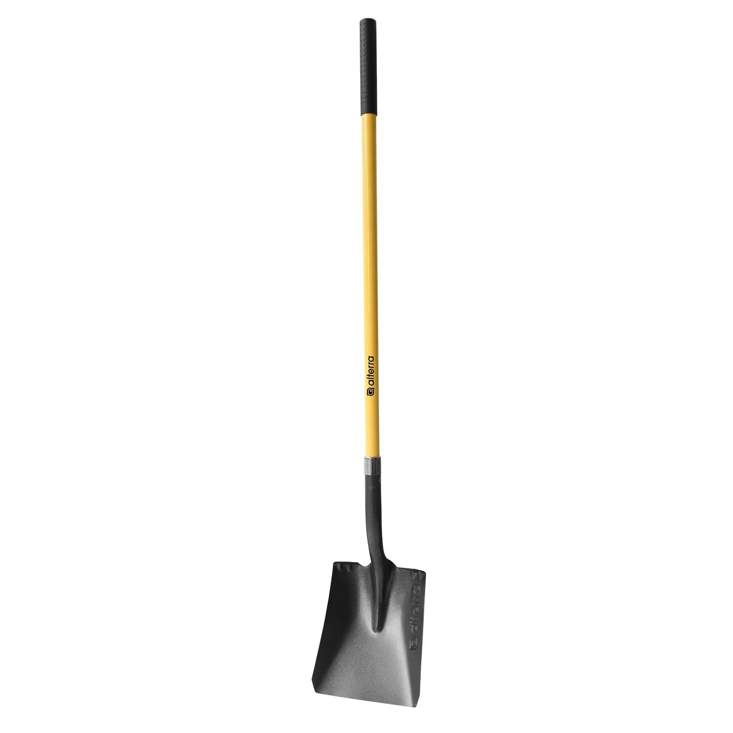 Alterra Fiberglass Long Handle Transfer Shovel