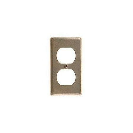 UPC 050169008645 product image for Hubbel Raco 0864 Single Gang Duplex Receptacle Wallplate | upcitemdb.com