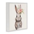 thumbnail image 2 of Stupell Industries Cottage Sweet Floral Crowned Bunny White Framed Giclee Art, 24 x 24, by Lazar Studio, 2 of 8