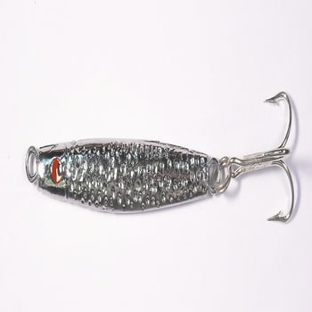 Haw River Tackle Sting Silver 1-1/8oz - Silver Chrome, Fishing Jigs