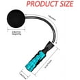 thumbnail image 2 of Cordless Jump Rope Weighted Ropeless Skipping Rope for Fitness Training Speed Rope with Memory Foam Handles for Exercises Men, Women and Kids Wireless Skipping Rope Indoor Outdoor, 2 of 5