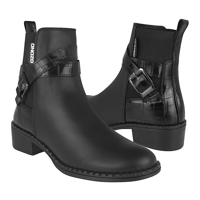 BOTINES DAMA CAPA DE OZONO 624801 SIMIPIEL NEGRO Capa De Ozono 624801