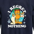 thumbnail image 3 of Garfield - I Regret Nothing  - Toddler And Youth Crewneck Fleece Sweatshirt, 3 of 5