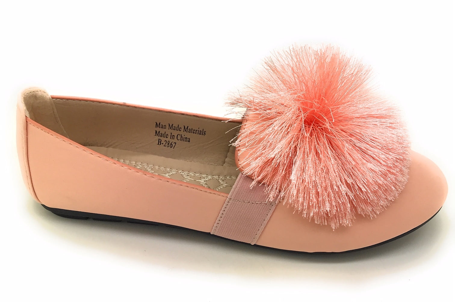 Victoria K Pom-Pom Ballerina Flats (Women)