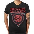 thumbnail image 1 of Camiseta de manga corta con el logo de Breaking Benjamin (modelo 340460), divertida, para hombre, color negro. Camiseta PR para adultos, hombres, mujeres, adolescentes, jóvenes., 1 of 7