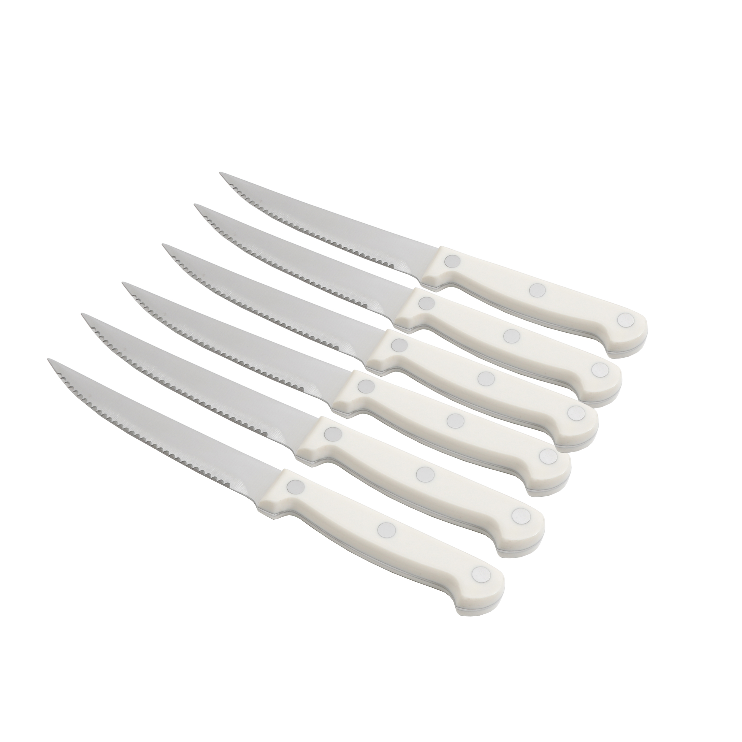 The Pioneer Woman Frontier Collection 14-Piece Cutlery Set with Wood Block, Linen - image 7 of 9