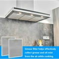 thumbnail image 5 of Aluminum Range Hood Filters with 5-Layer Aluminum Mesh for Easy Installation and Cleaning, Suitable for Most Standard Kitchen Hood Models, Resistant to Rust and Dishwasher Safe, 5 of 5