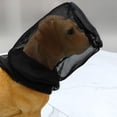 thumbnail image 5 of Foxtail Mask Dogs Head Protector, Foxtails Protection for Dogs Adjustable Elastic, Dog Soft Net Mask for Outdoor Hiking Camping, Breathable Mesh Muzzles for Dog(RL), 5 of 6