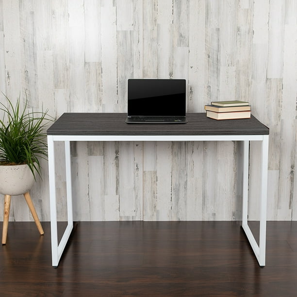 Modern Commercial Grade Desk Industrial Style Computer Desk Sturdy Home