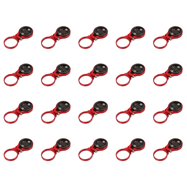 Ordenador de bicicleta Mountain Road Stem Mount Holder Velocímetro Soporte Rojo