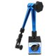 thumbnail image 1 of Soporte de base magnética flexible con indicador de prueba de cuadrante universal ajustable Medidor de cuadrante (dial Indicador de prueba no incluido.）(60 50 55 mm, color azul), 1 of 5