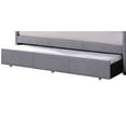 thumbnail image 7 of Ember Interiors Jamie Upholstered Twin Daybed with Trundle, Gray, 7 of 7