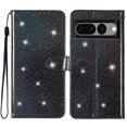 thumbnail image 1 of Compatible with Google Pixel 7 Pro Sparkling Glitter Wallet Case with Card Pocket Flip Cover, 1 of 5