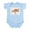 Sky Blue, variant on CafePress - LITTLE ROO BROWN ROO Infant Bodysuit - Baby Light Bodysuit, Size Newborn - 24 Months